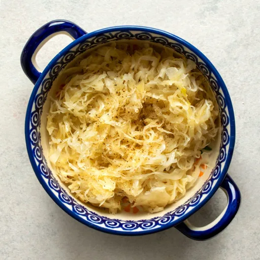 Chucrut salteado rápido
