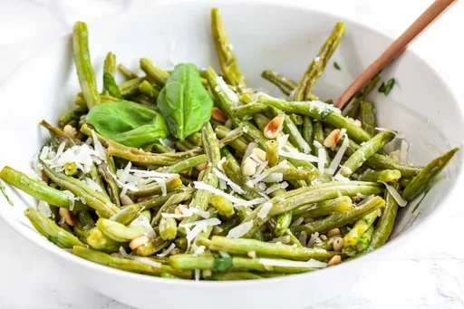 Parmesan Oven Roasted Green Beans