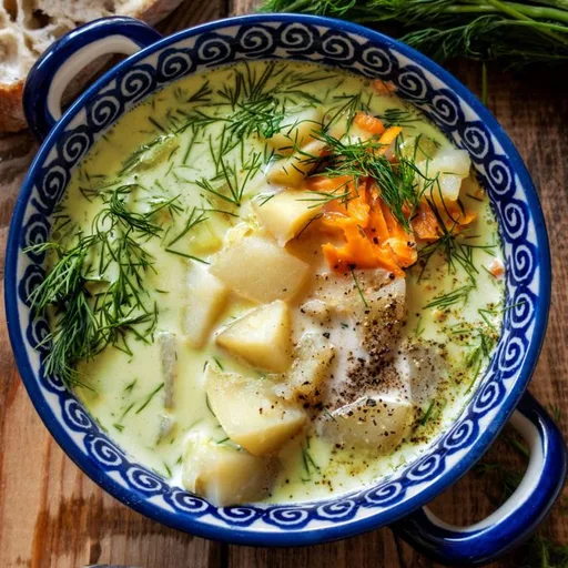 Creamy Potato & Dill Soup ('Koperkowa')