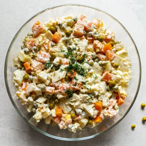 Sałatka Jarzynowa: Polish Vegetable Salad