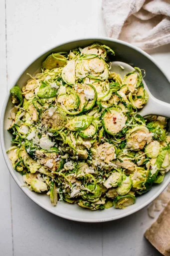Shaved Brussels Sprout Salad