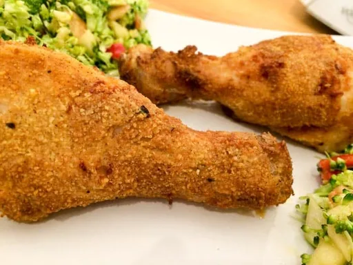 Pollo frito en freidora de aire