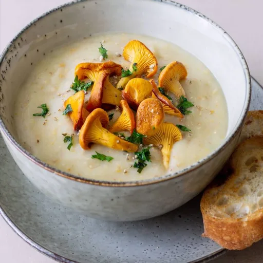 Cream of Chanterelle Soup