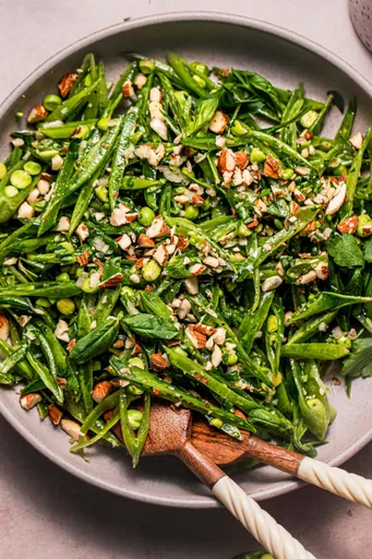 Ensalada de tirabeques