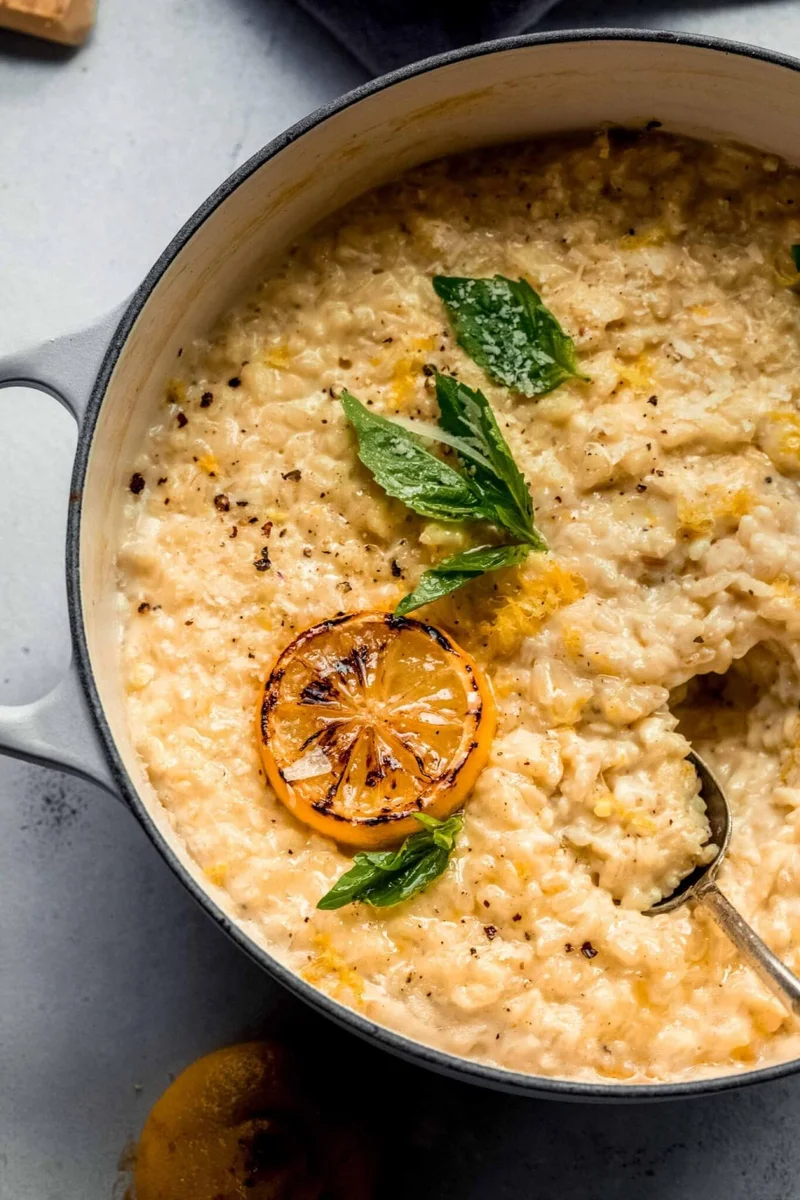 Lemon Mascarpone Risotto