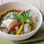Green Curry with Fish, Eggplant, and Young Peppercorns | Gang Keow Wan Pla | แกงเขียวหวานปลา