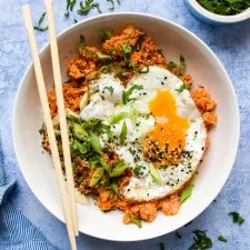 Kimchee Fried Cauliflower Rice