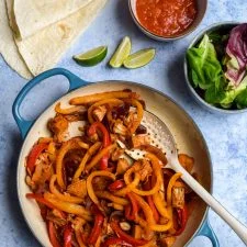 Easy Jackfruit Fajitas