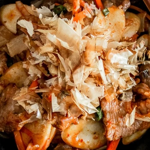 Stir-Fried Kimchi Rice Cakes