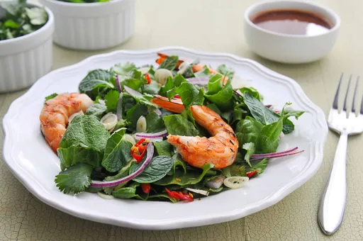 Ensalada tailandesa de gambas | Pla Goong
