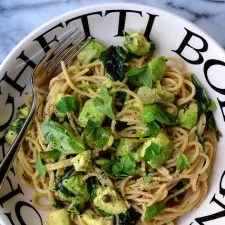 Wholemeal Spaghetti with Lemon & Avocado
