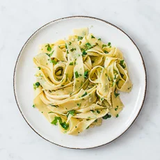 Pâtes au citron et à la coriandre