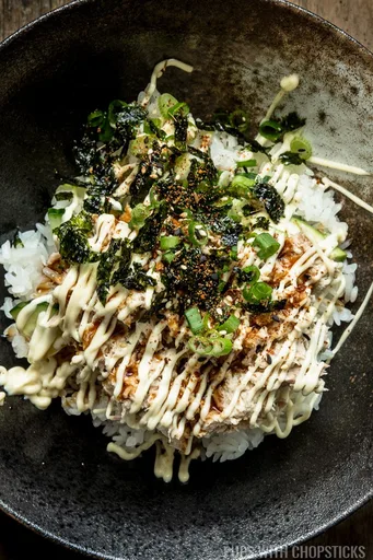 Tuna Mayo Deopbap (Korean Tuna Rice Bowl)