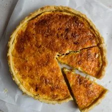 Quiche de cebolla a la francesa