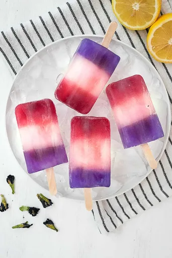 Red White and Blue Popsicles