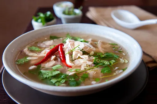 Shredded Chicken and Lemongrass Soup