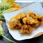 Pork-Stuffed Squash Blossoms | Dok Fuktong Tod | ดอกฟักทองทอด