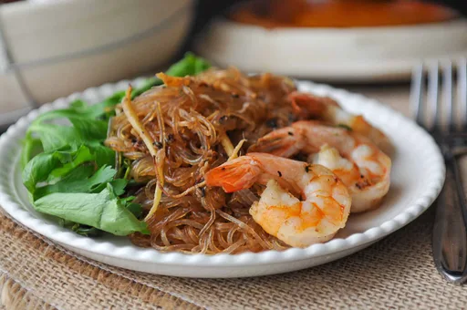 Shrimp Noodle Clay Pot | Goong Ob Woonsen | กุ้งอบวุ้นเส้น