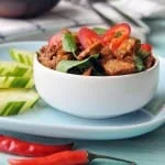 Holy Basil Stir Fry with Tofu | Vegan Pad Krapow | ผัดกะเพราเต้าหู้
