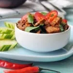 Holy Basil Stir Fry with Tofu | Vegan Pad Krapow | ผัดกะเพราเต้าหู้