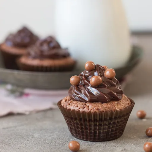 Mini Chocolate Brownie Cupcakes