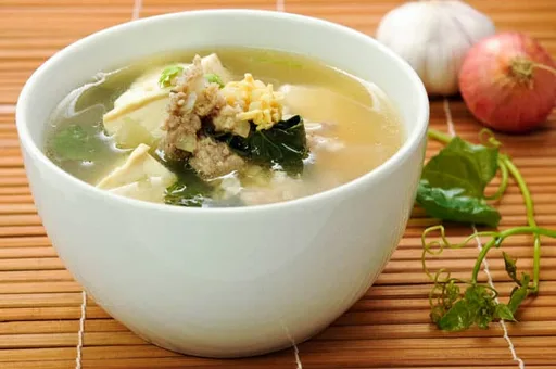 Pork and Tofu Soup | Gang Jeud | แกงจืดเต้าหู้