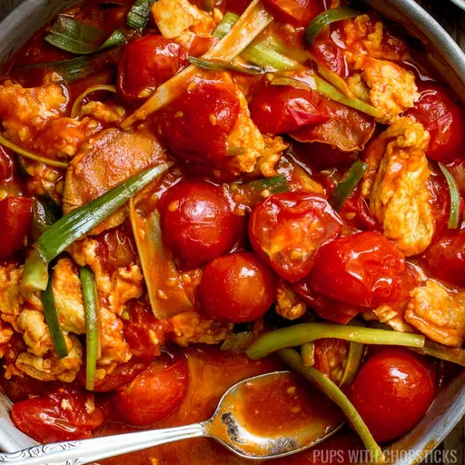 Chinese Tomato and Egg Stir Fry