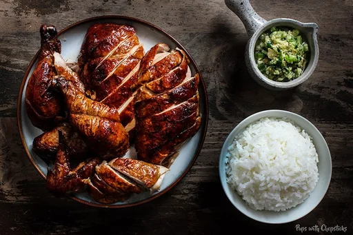 Oven Roasted Five Spice Peking Chicken