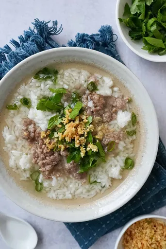 Thai Rice Soup (Khao Tom)