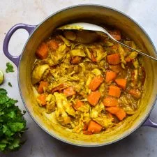 Vietnamese-style Leftover Turkey & Sweet Potato Curry