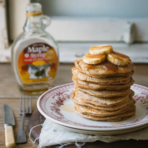 Healthy Banana Pancakes