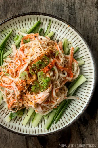 Ensalada Kani (ensalada japonesa de cangrejo)