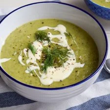 Easy Summertime Courgette Soup