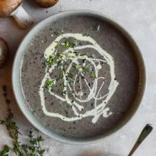 30-Minute Classic Cream of Mushroom Soup
