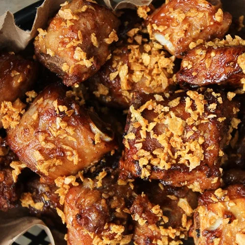 Costillas Crujientes de Ajo y Miel