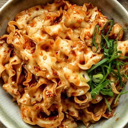 Fideos con Aceite de Chili