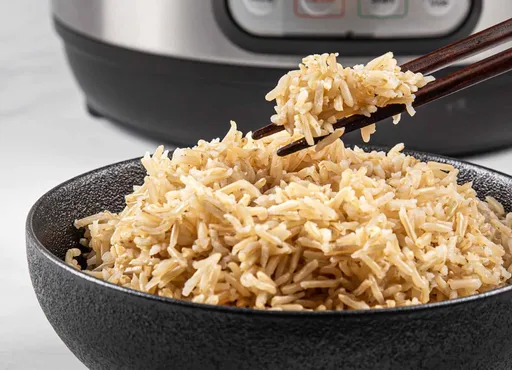 Arroz basmati integral en Instant Pot