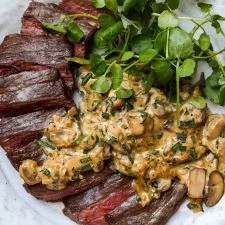 Mushroom and Brandy Steak Sauce