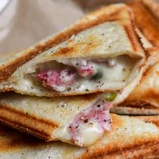 Leftover Ham and Mustard Béchamel Toasties