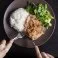 Pressure Cooker Pork Chops with Applesauce