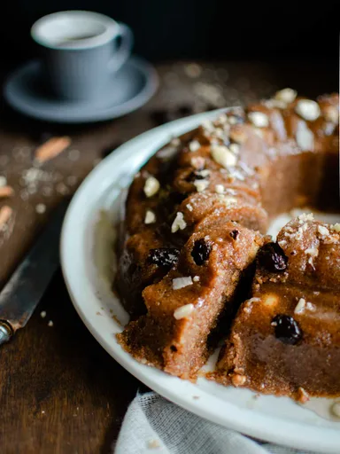 Greek Halva (Spiced Semolina Pudding)