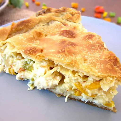 Receta de empanada griega de pollo