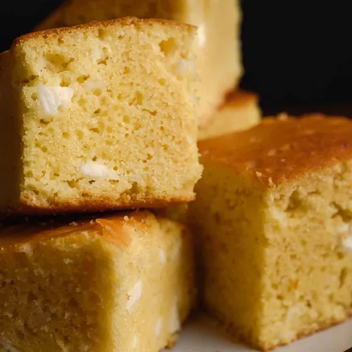 Savory Cornbread With Feta (Mpompota)