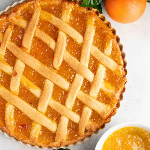 Pasta Flora (Greek Jam Tart)