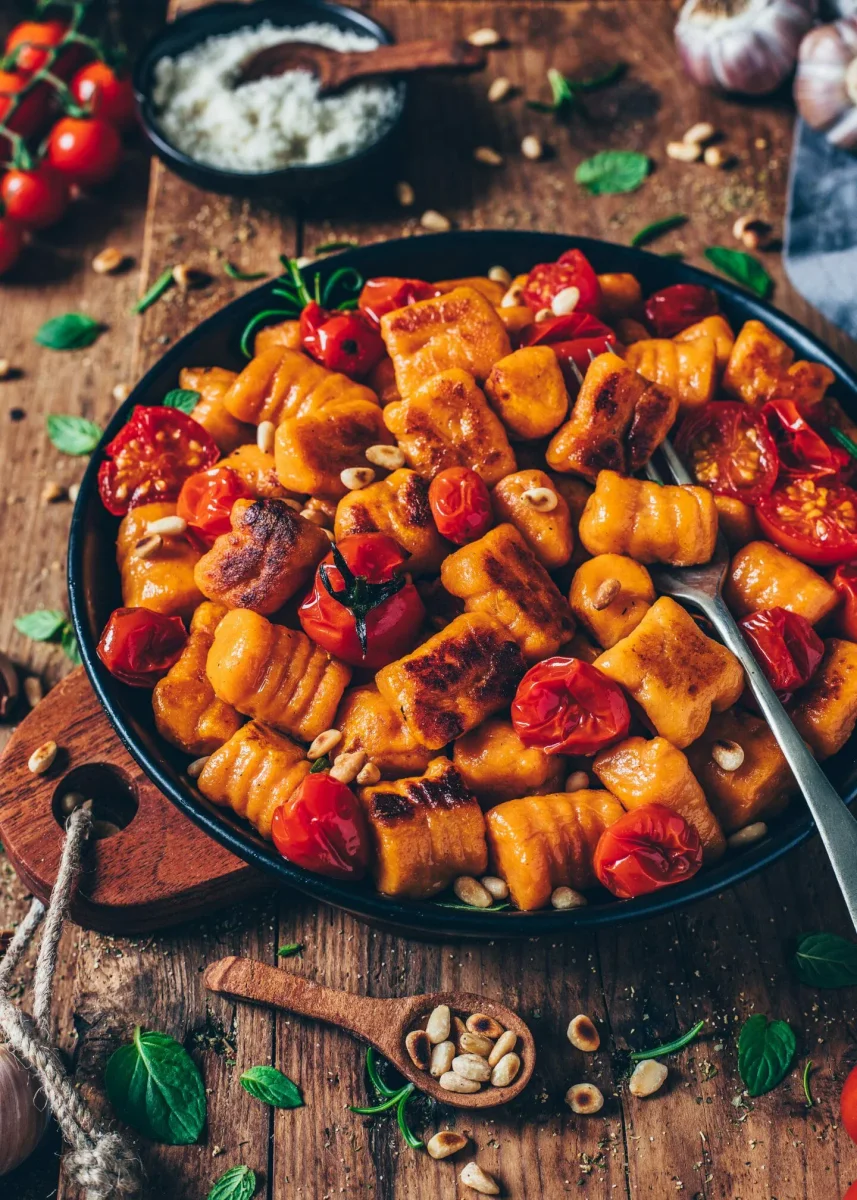 Sweet Potato Gnocchi (vegan, easy recipe)