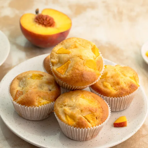 Pfirsich-Muffins