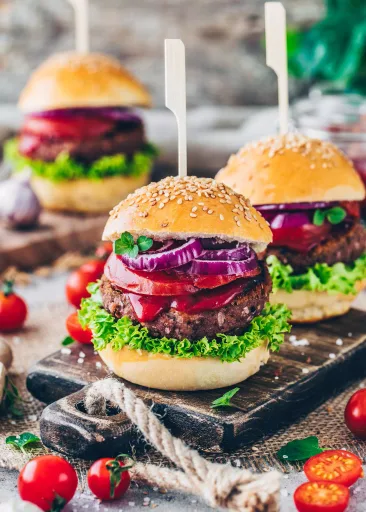Homemade Burger Buns (Vegan & Easy)