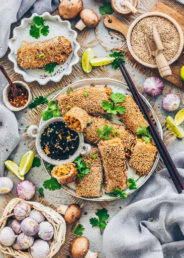 Crispy Rice Paper Dumplings (Easy & Vegan)