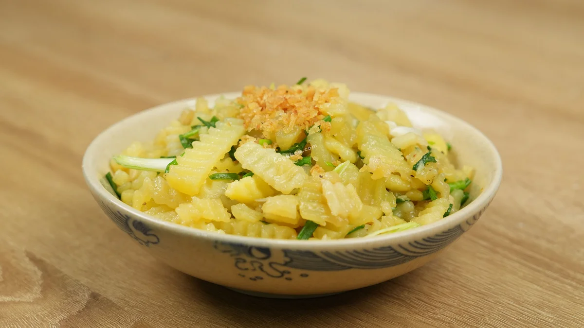 Khoai tây xào tỏi
