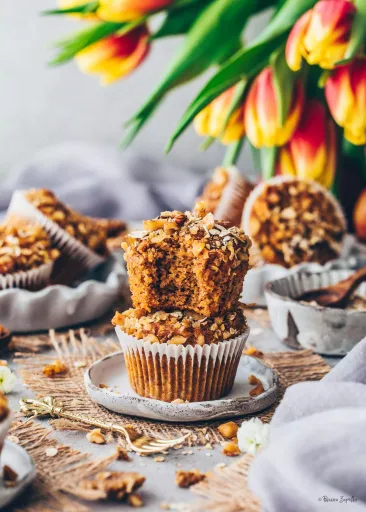 Vegan Carrot Muffins